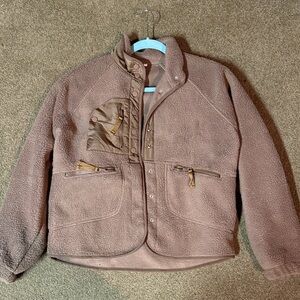 Brown Fleece Jacket
